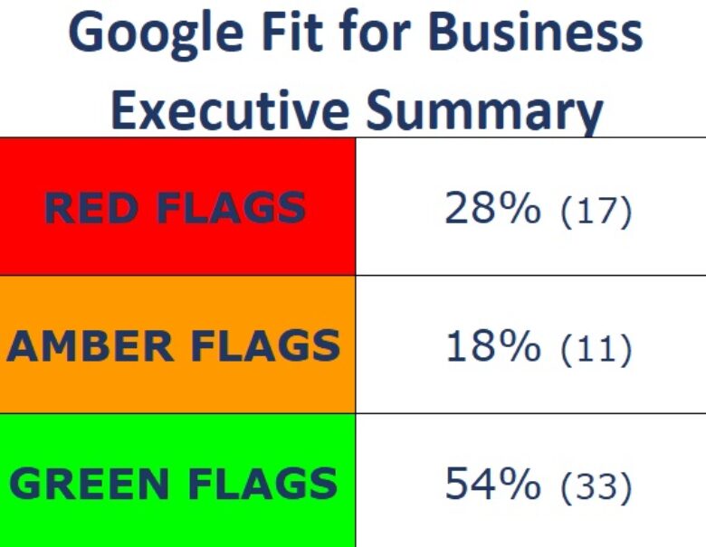 Google Fit For Business Executive Summary by Relton Digital Marketing
